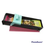 Rolle aus schwarzem Papier