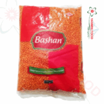 عدس أحمر حبة كاملة باشان -1كغ