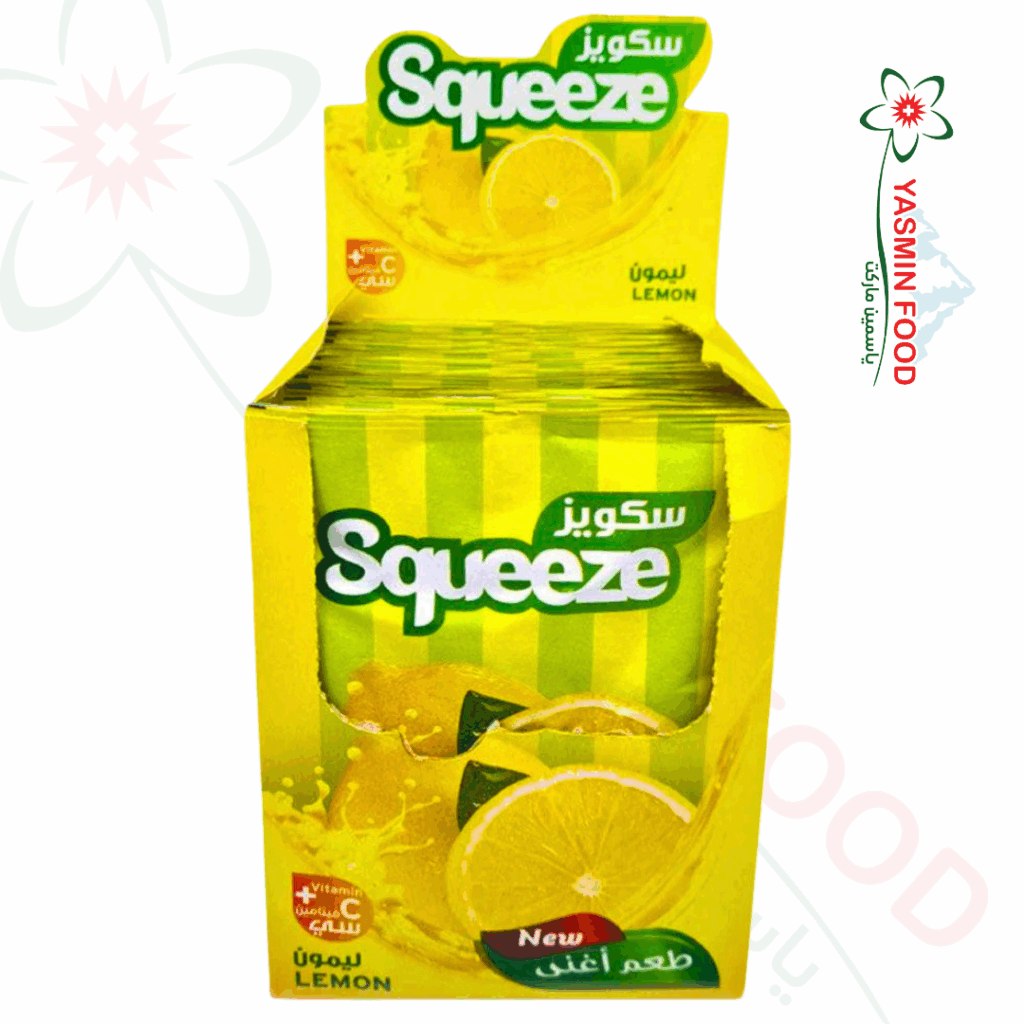 شراب سكويز بالليمون 12 ظرف