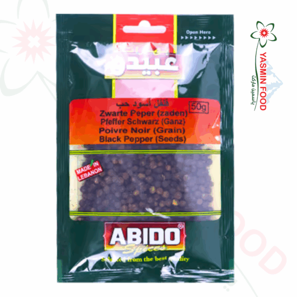 Schwarze Pfeffersamen von Abido - 50g