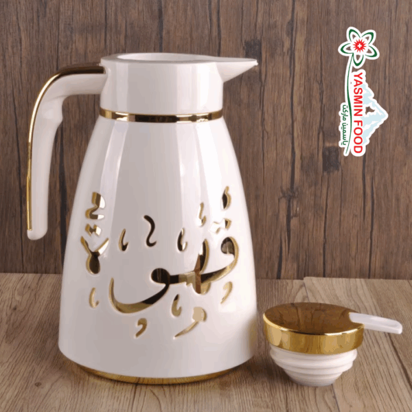 Kaffee-Thermoskanne Metallstruktur 1 Liter