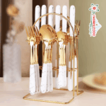 Weiße Löffel Set 24-teilig