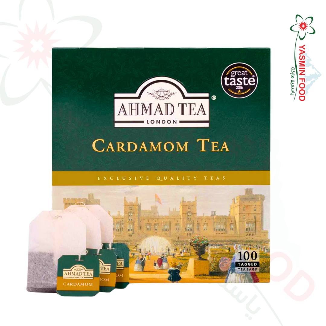 Cardamom tea 100 sachets Ahmed - Yasmin Food