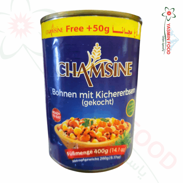 Hummus mit Bohnensamen 400g + 50g gratis Shamsin