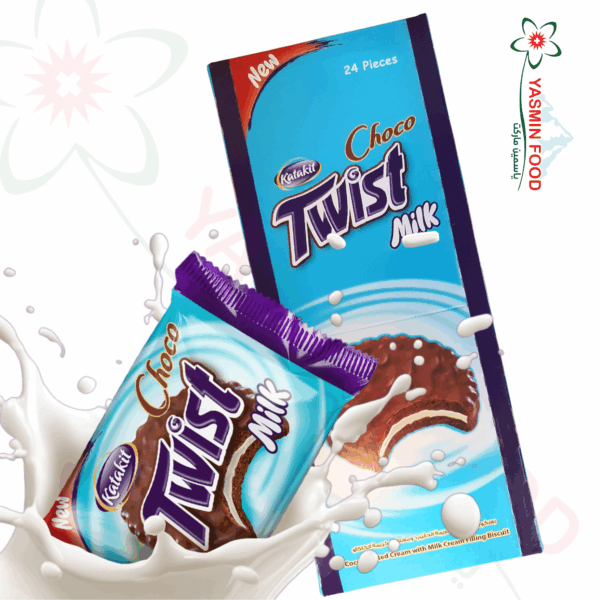 Milch-Sahne-Twist-Kekse - 24 Stück
