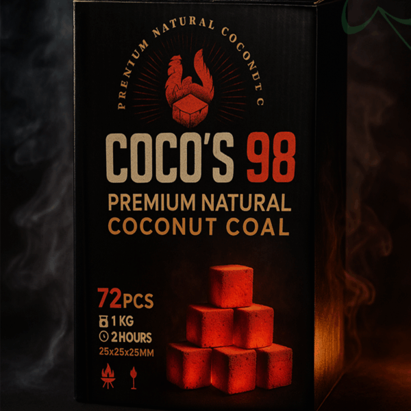 فحم 1 كيلو cocos 98