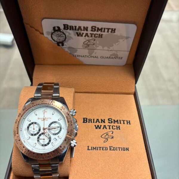 ساعة BRIAN SMITH Limited Edition كرونوغراف كوارتز