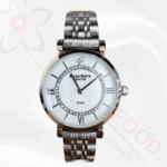 BRIAN SMITH Damen Silberne Uhr mit Kristall