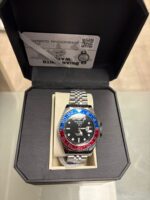 BRIAN SMITH QUARZ SPORT PEPSI EDELSTAHLUHR