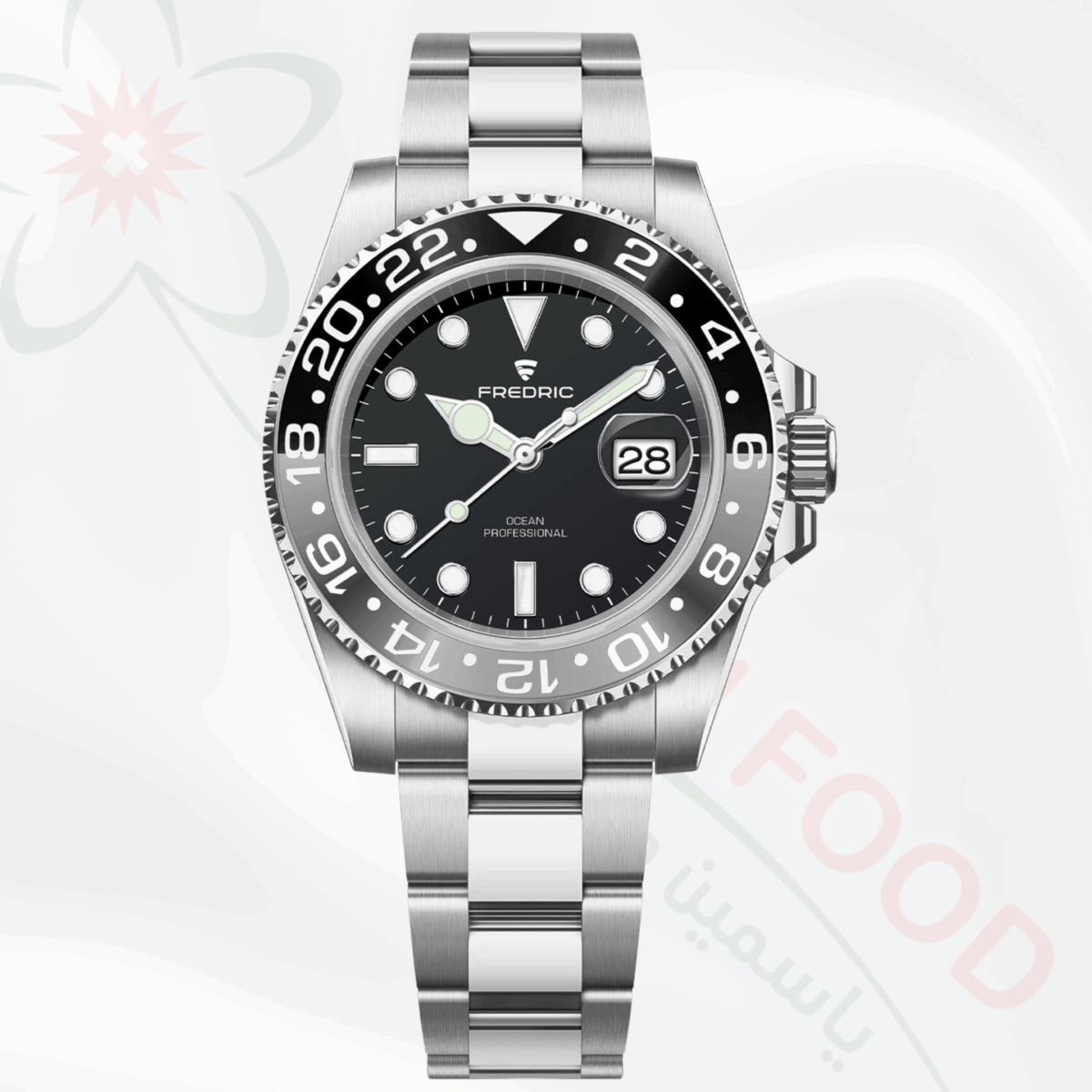 FREDRIC Ocean Professionelle Quarz-Edelstahluhr