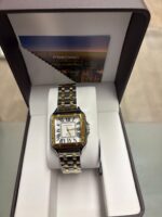 FREDRIC Quarz Edelstahl Zweifarbige Uhr