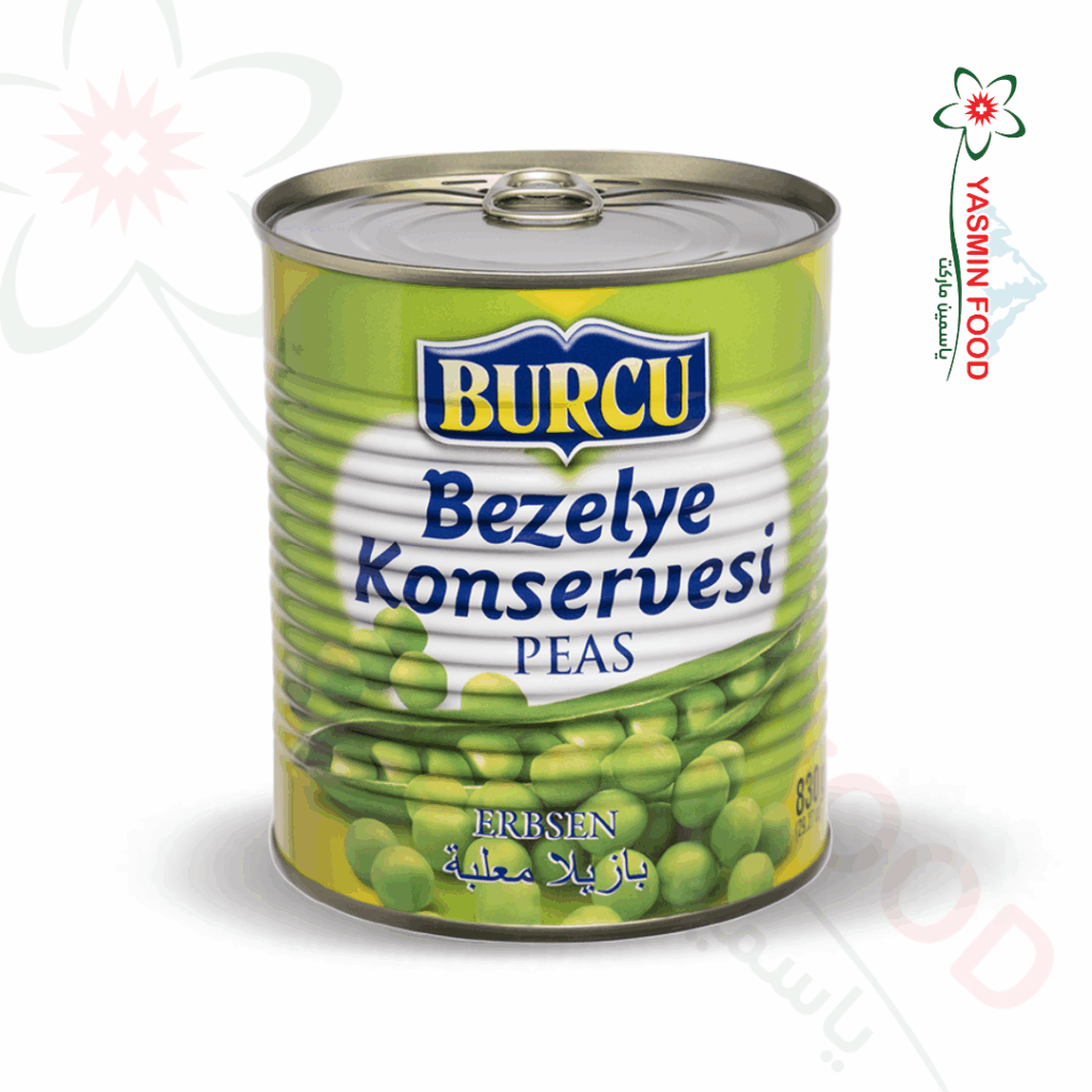 Canned peas 830g Burcu