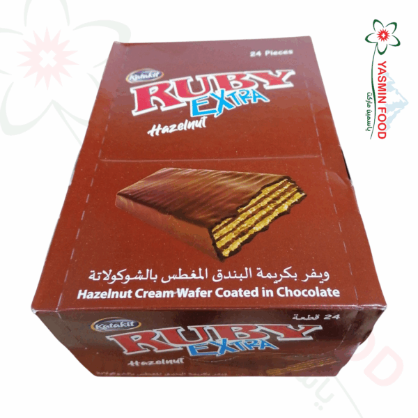 بسكويت روبي اكسترا (بكريمة البندق) 24 قطعة