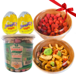 باكيت السعادة بالفواكه والشوكولا