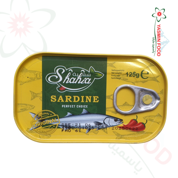 Scharfe Sardinen mit Öl 125g