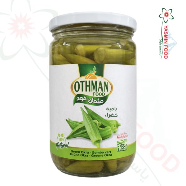 Osman Food Green Okra – 660 g (Glas)