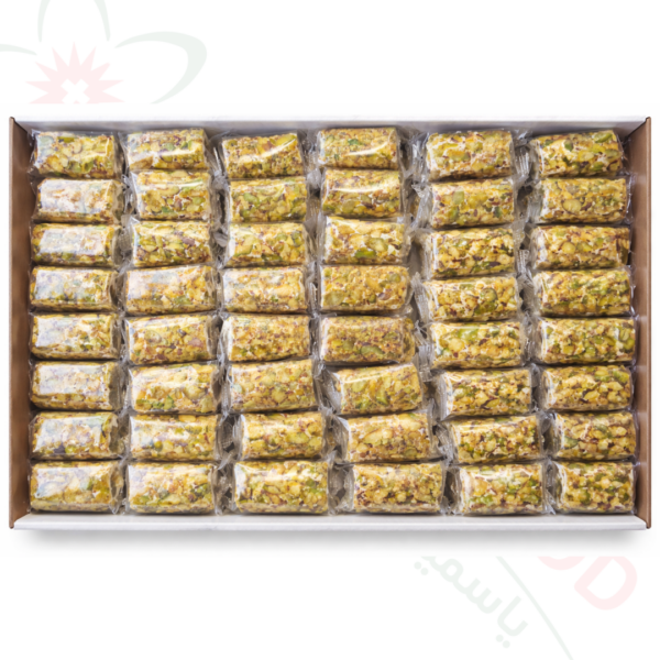 نوكا بيضا محشية فستق 500غ