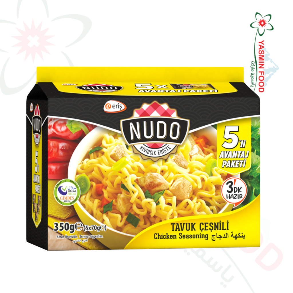 Nodo Hähnchen-Nudeln – 5 Stück (350 g)
