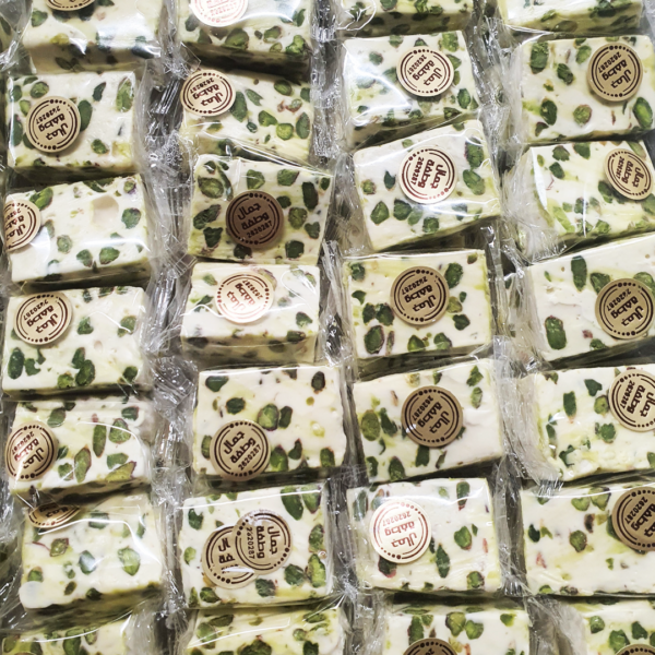 White Nougat With Pistachios 500g
