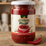 معجون فلفل حار طبيعي 660 غ عثمان فود