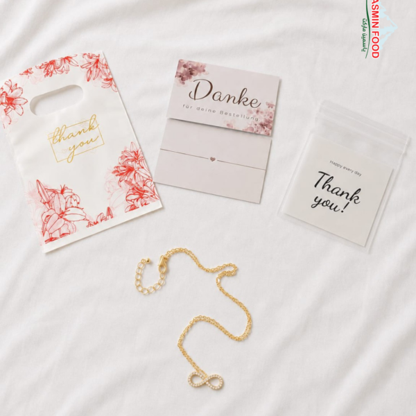 Infinity Necklace Studded in Gold Color