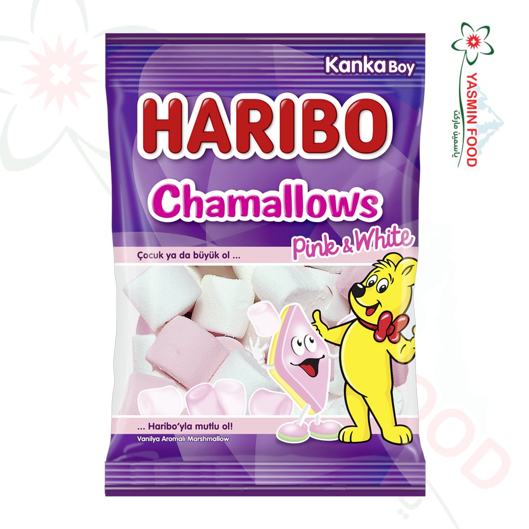 produkt Chamallows Pink & White Marshmallow 70g - Haribo - Image 1